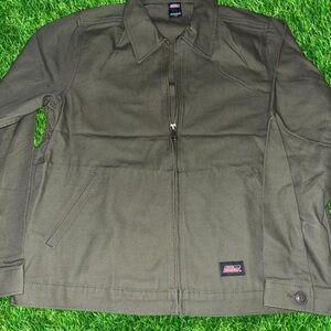 Brand new Women’s Khaki green Dickies Brushed Canvas jacket